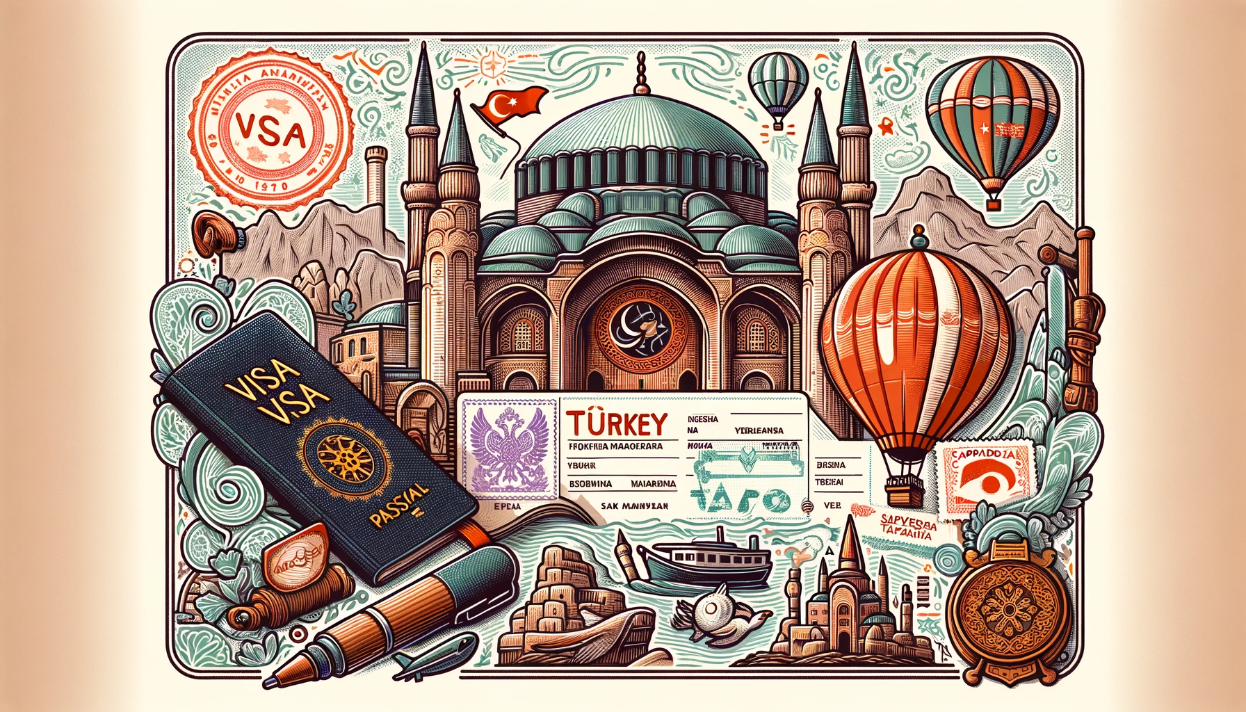صورة تعبيرية لتركيا واثارها